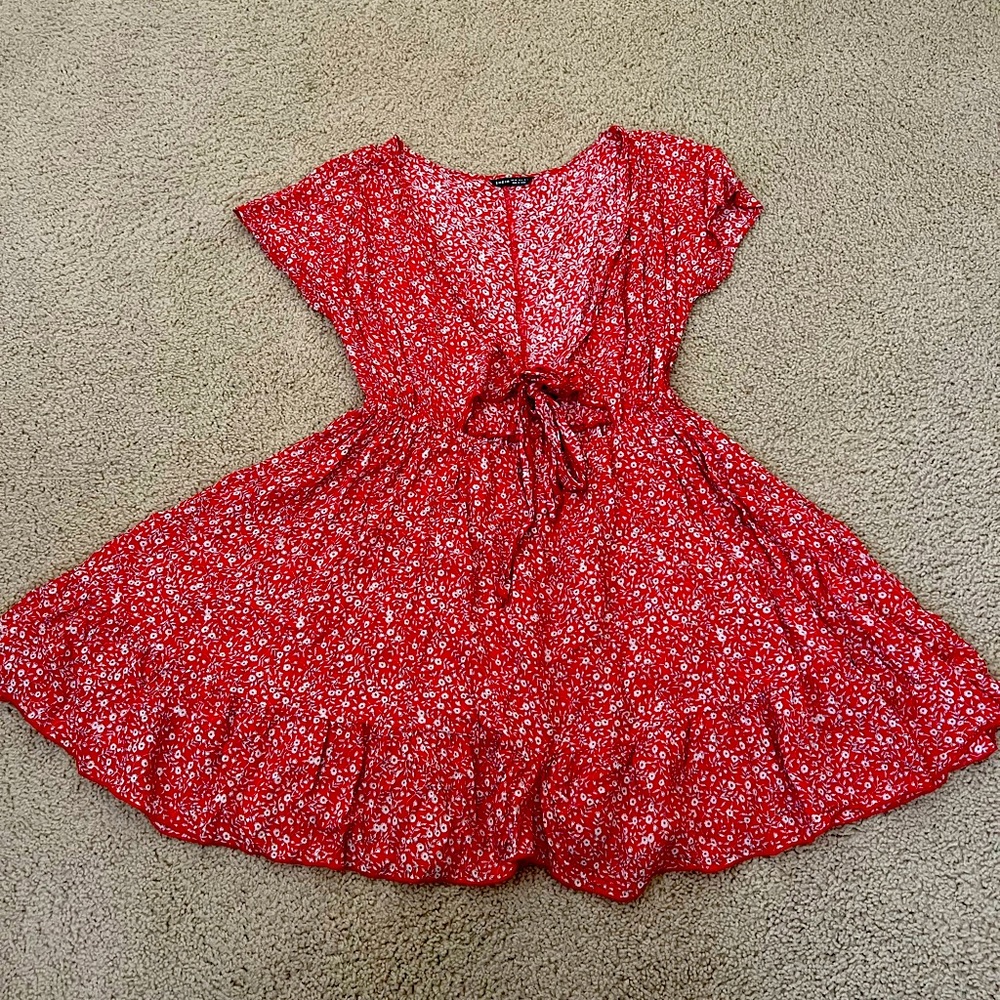 Red dress